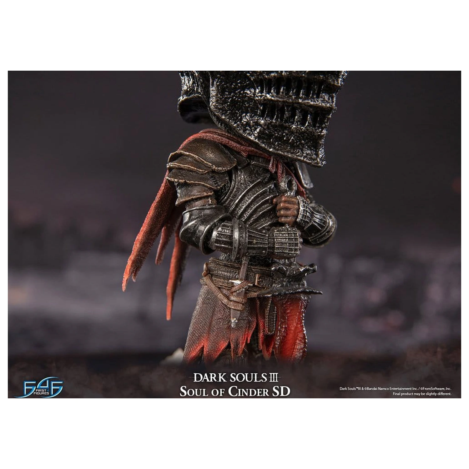 Dark Souls III Pryskyřicová Socha Soul of Cinder SD 22 cm fotografii produktu