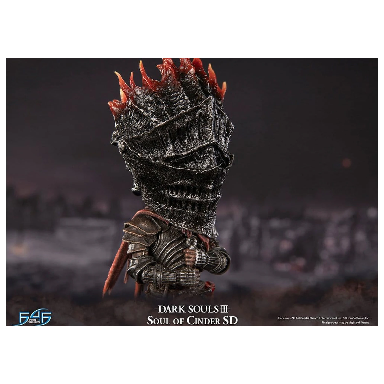 Dark Souls III Pryskyřicová Socha Soul of Cinder SD 22 cm fotografii produktu