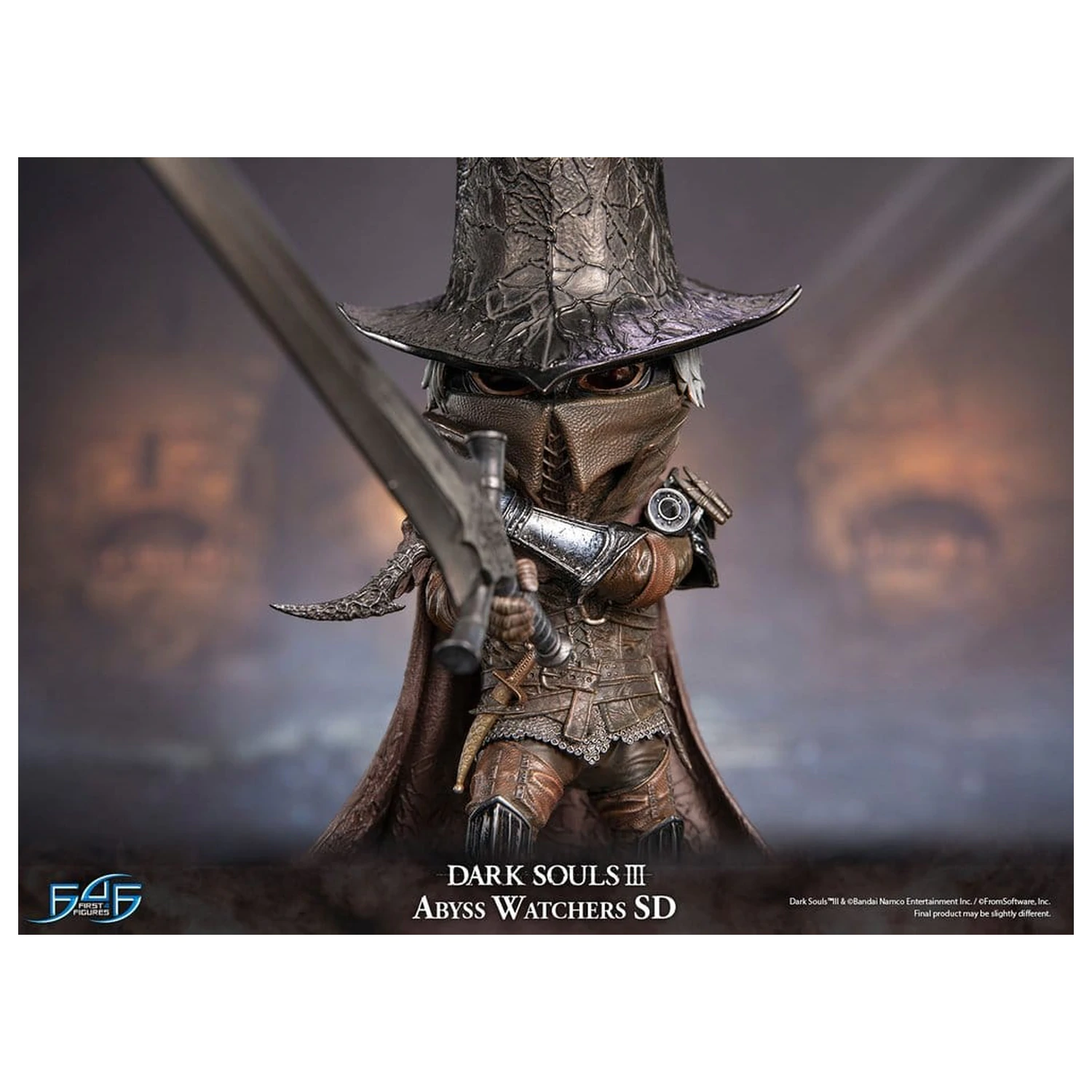 Dark Souls III Pryskyřicová Socha The Abyss Watchers SD 26 cm fotografii produktu