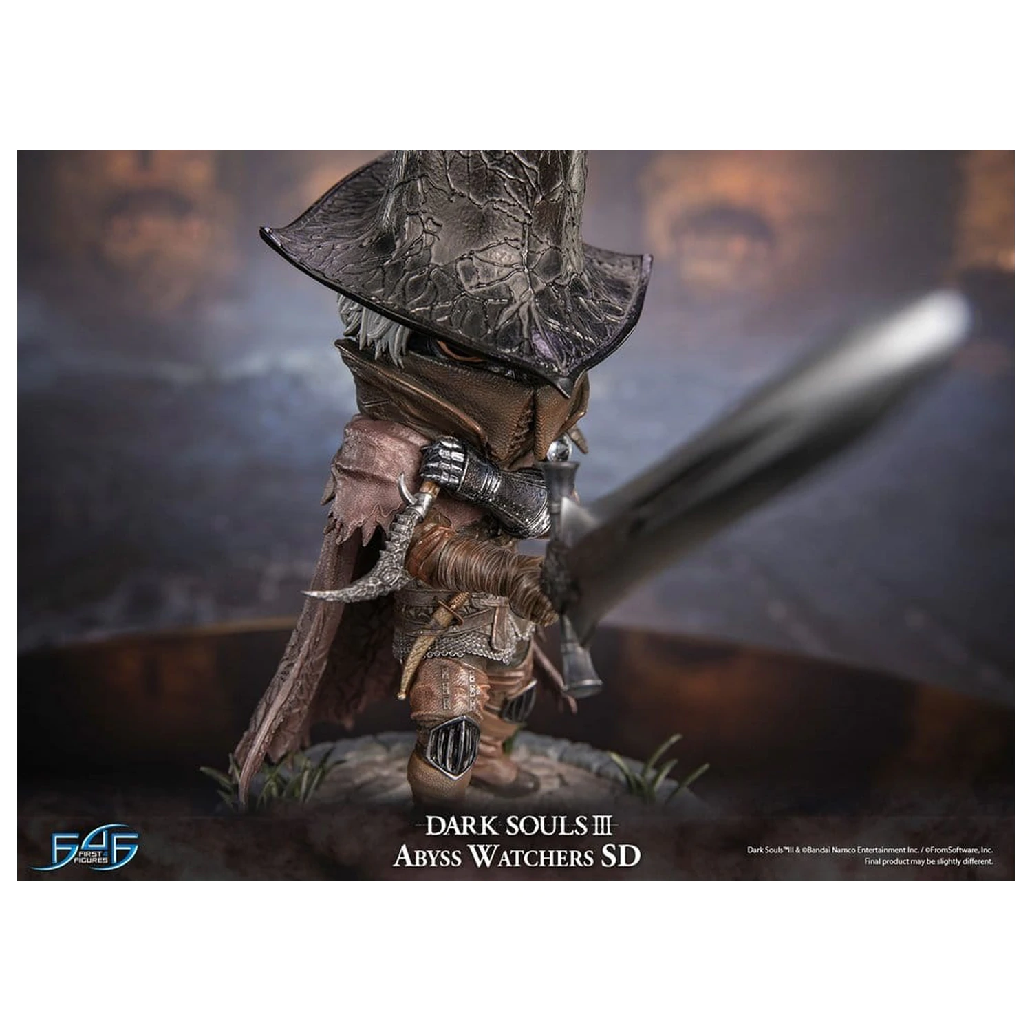 Dark Souls III Pryskyřicová Socha The Abyss Watchers SD 26 cm fotografii produktu