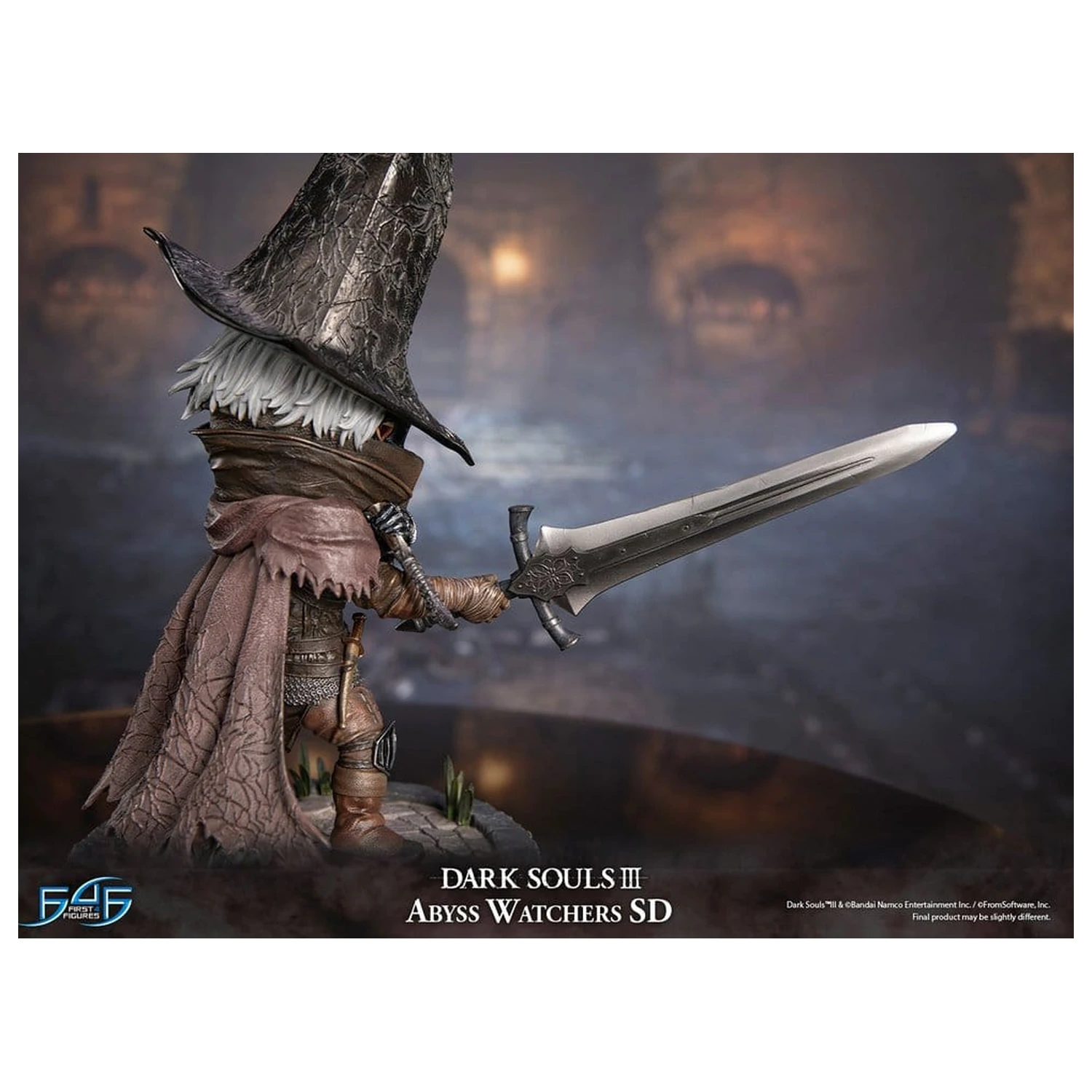 Dark Souls III Pryskyřicová Socha The Abyss Watchers SD 26 cm fotografii produktu