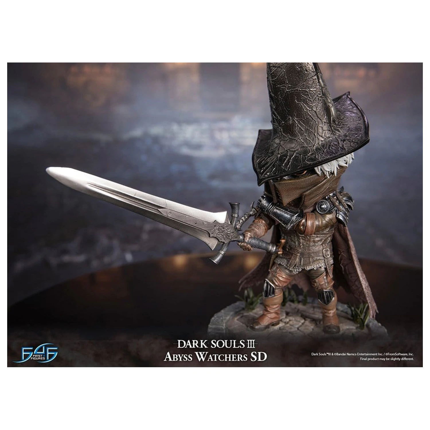 Dark Souls III Pryskyřicová Socha The Abyss Watchers SD 26 cm fotografii produktu