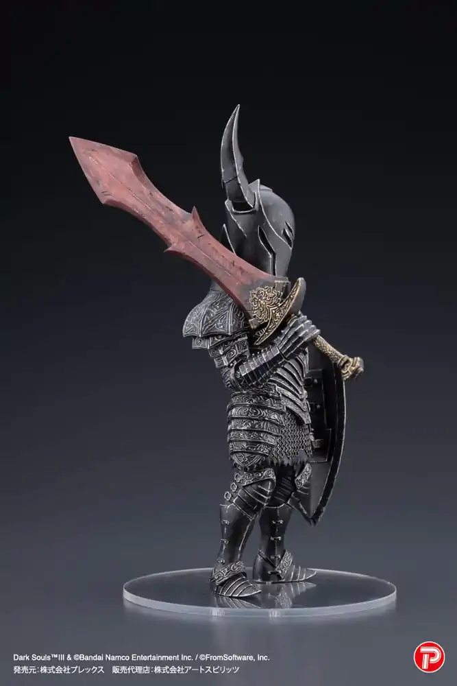 Dark Souls Q Collection PVC Soška Černý rytíř 18 cm fotografii produktu