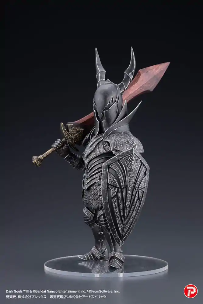 Dark Souls Q Collection PVC Soška Černý rytíř 18 cm fotografii produktu