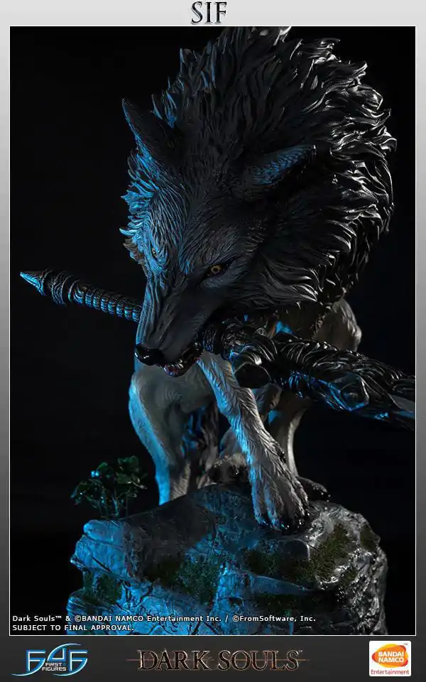 Dark Souls Statue Socha Velký šedý vlk Sif 64 cm fotografii produktu