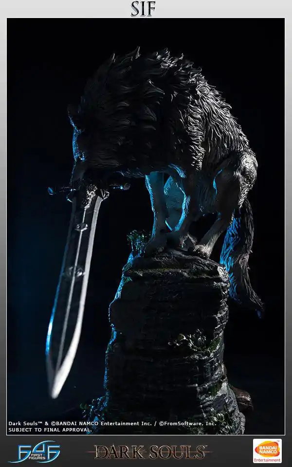 Dark Souls Statue Socha Velký šedý vlk Sif 64 cm fotografii produktu