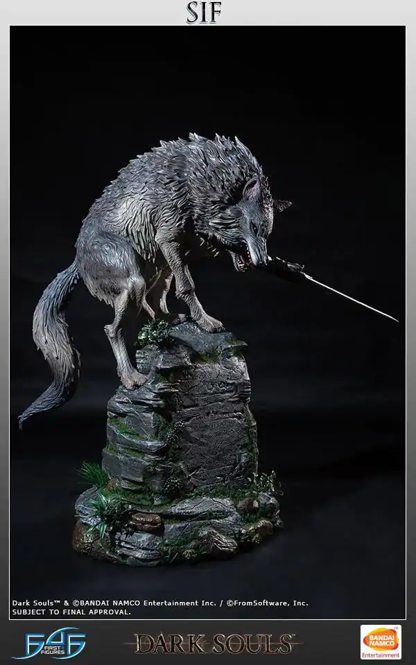 Dark Souls Statue Socha Velký šedý vlk Sif 64 cm fotografii produktu