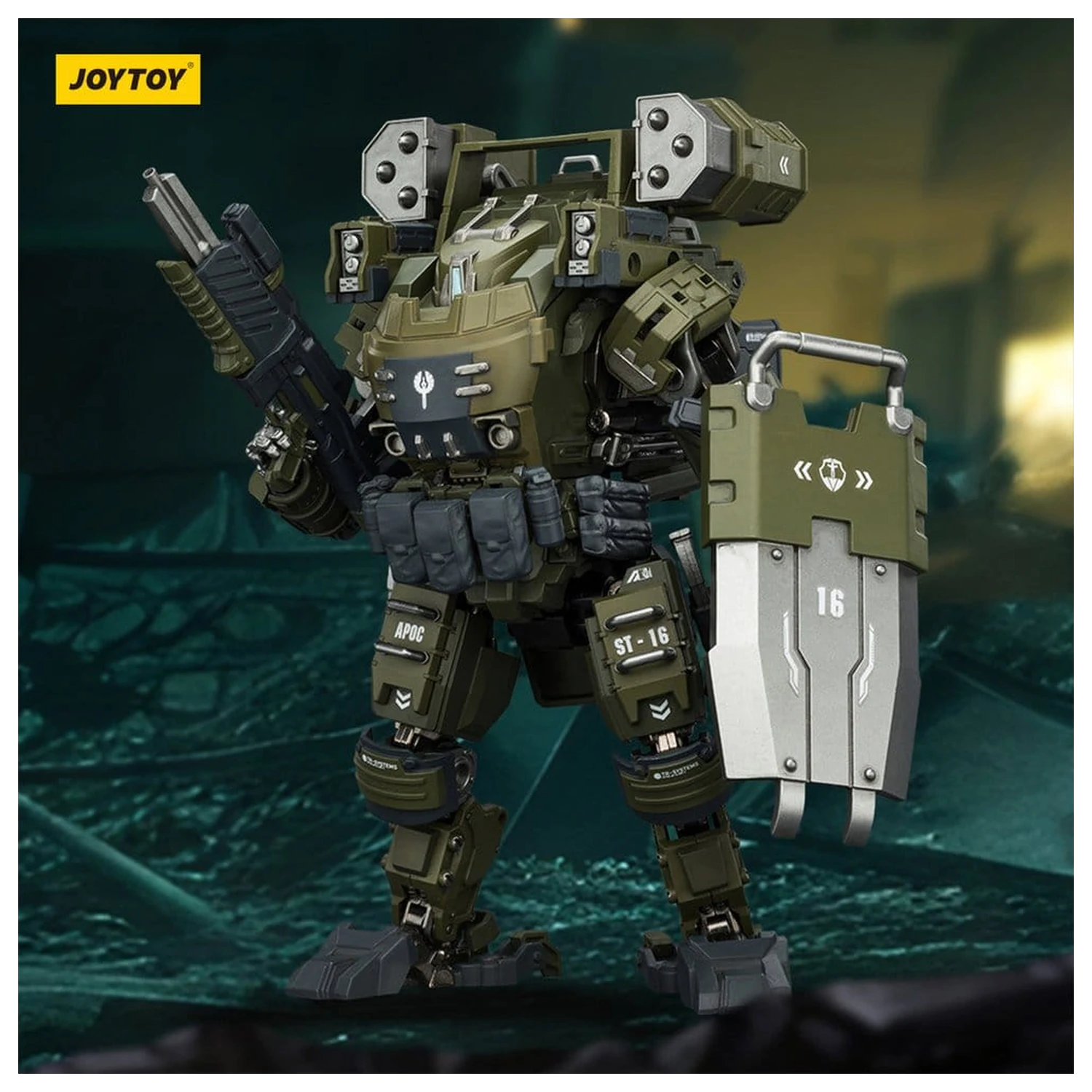 Dark Source Akční figurka 1/25 APOC Series Storm Surge Heavy Fire Assault Mech ST-8616 14 cm fotografii produktu