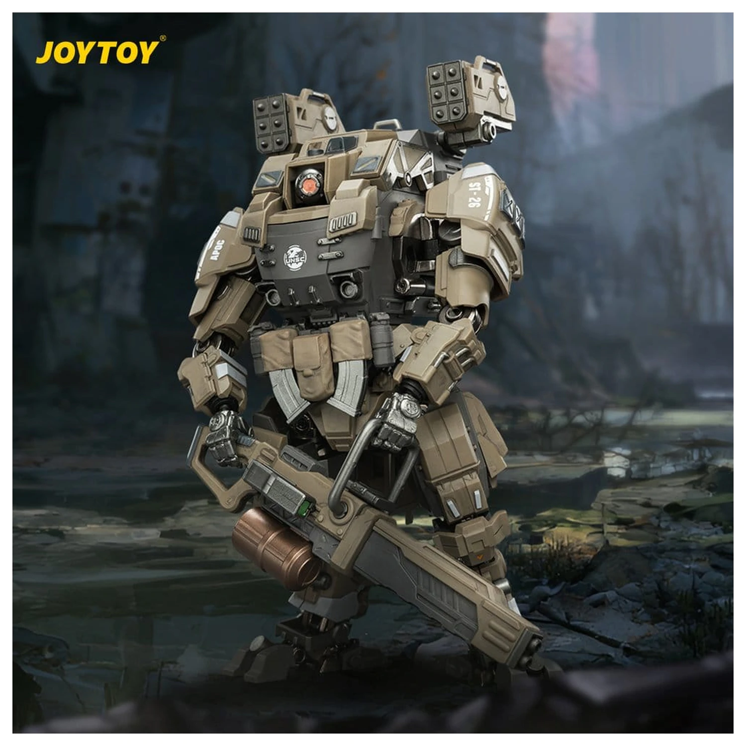 Dark Source APOC Series Action Figure Cosmic Zenith Fire Support Mech ST-8626 17 cm fotografii produktu