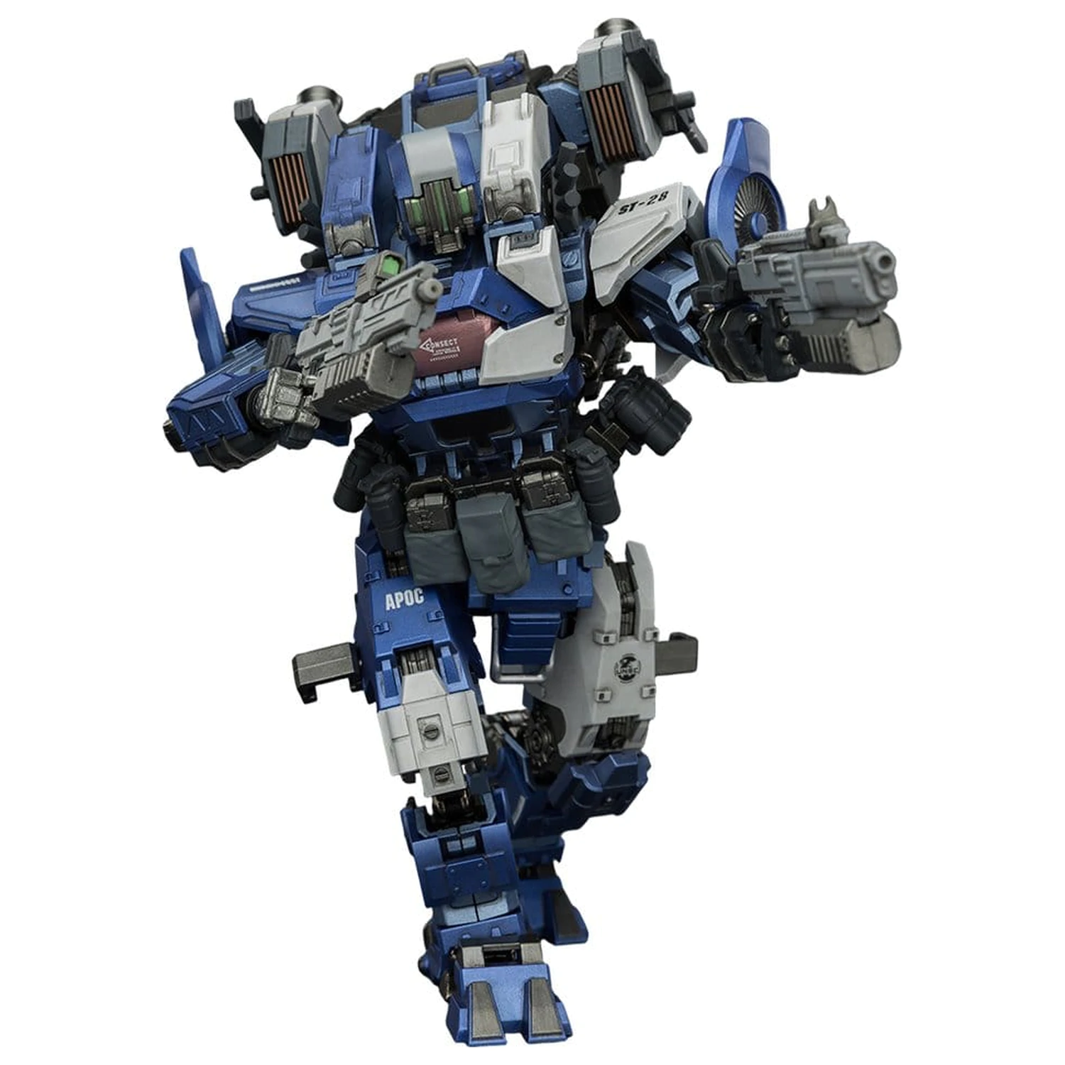 Dark Source APOC Series Action Figure Crusher Rapid Assault Mech ST-8628 17 cm fotografii produktu