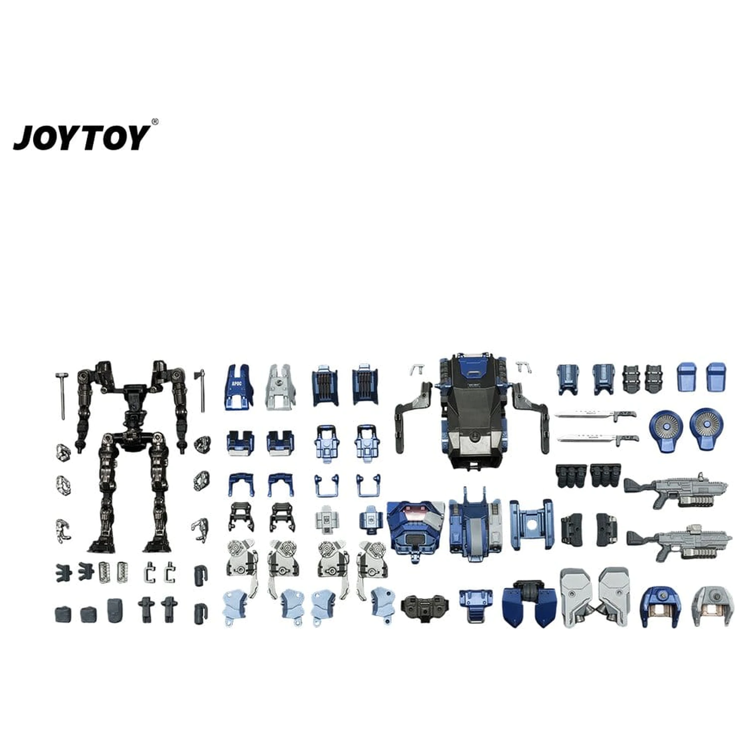 Dark Source APOC Series Action Figure Crusher Rapid Assault Mech ST-8628 17 cm fotografii produktu