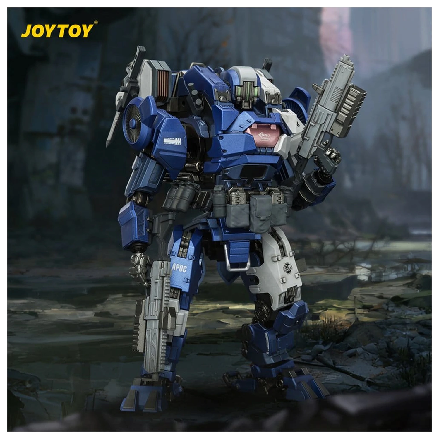 Dark Source APOC Series Action Figure Crusher Rapid Assault Mech ST-8628 17 cm fotografii produktu