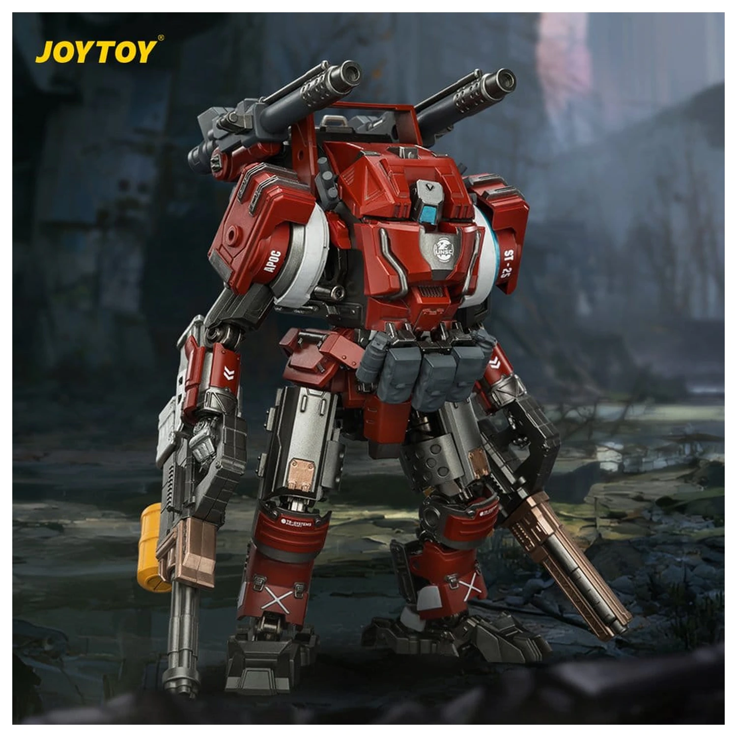 Dark Source APOC Series Akční figurka Iron Skybearer Heavy Fire Assault Mech ST-8625 17 cm fotografii produktu