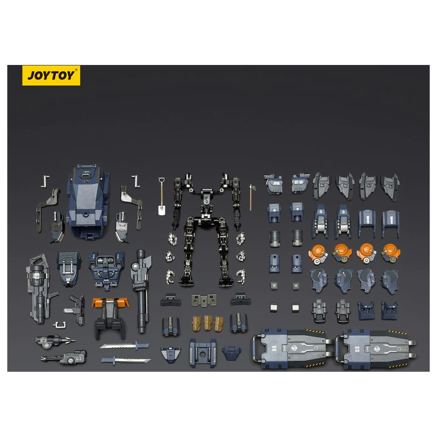 Dark Source Action Figure APOC Series Storm Lucis Fire Support Type Mech 16 cm fotografii produktu