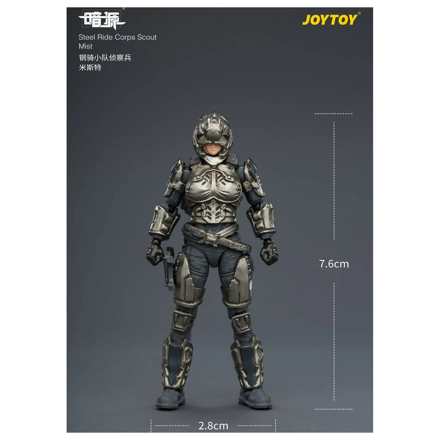 Dark Source Steel Ride Corps akční figurka Scout Mist 8 cm fotografii produktu