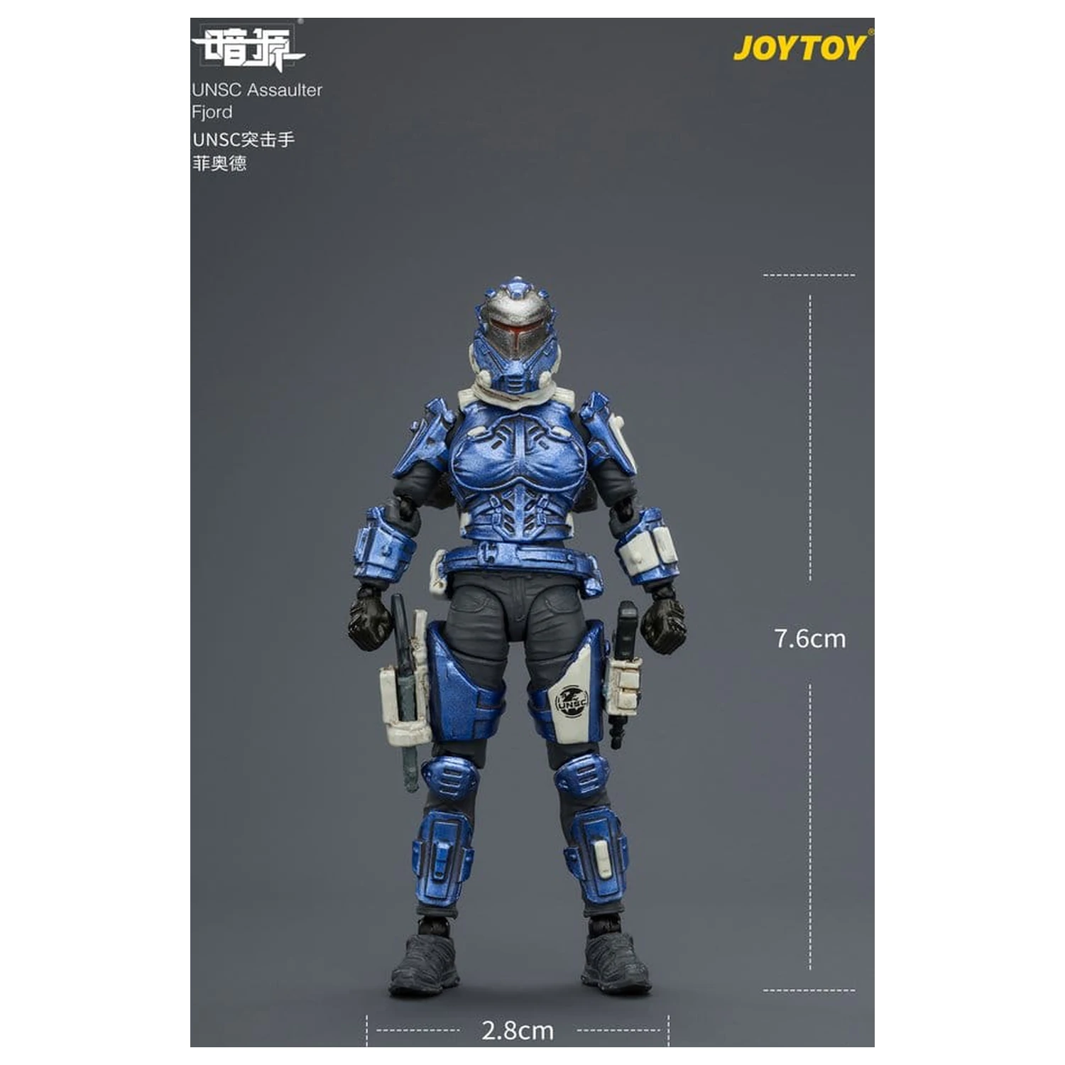 Dark Source UNSC akční figurka Assaulter Fjord 8 cm fotografii produktu