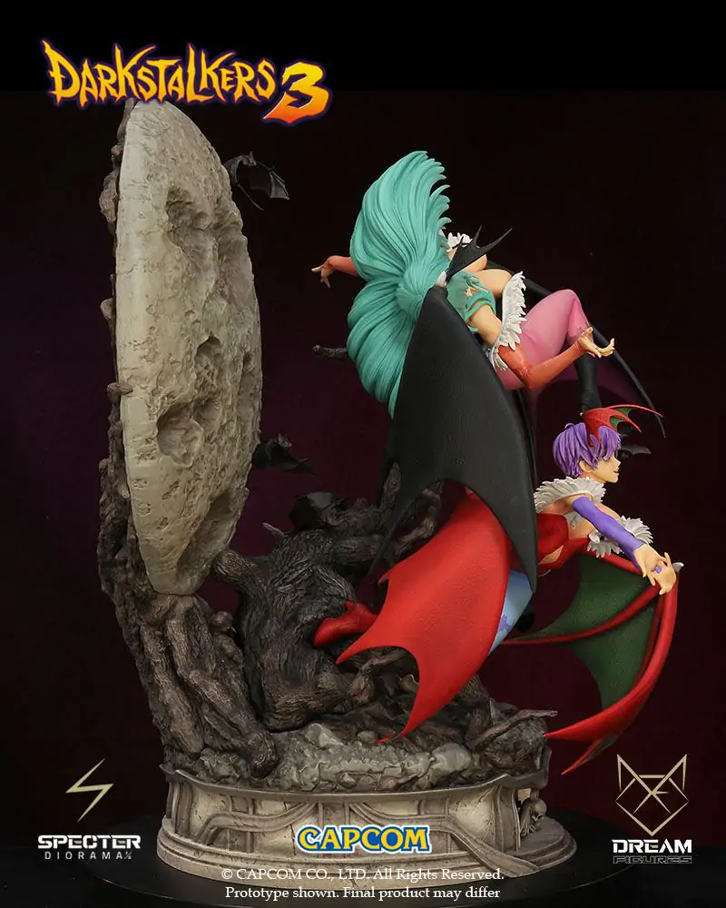 Darkstalkers 3 Dioráma Specter 1/6 Morrigan & Lilith 47 cm fotografii produktu