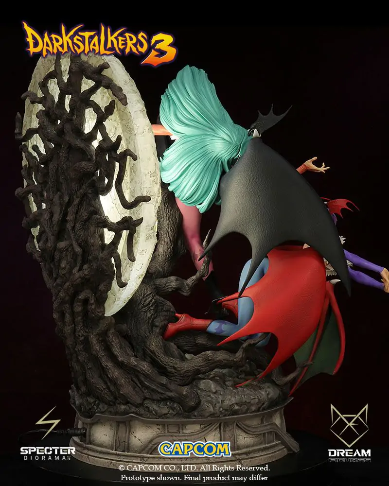 Darkstalkers 3 Dioráma Specter 1/6 Morrigan & Lilith 47 cm fotografii produktu