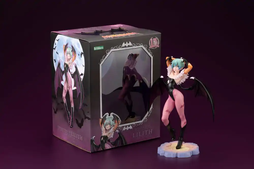 Darkstalkers Bishoujo PVC soška 1/7 Lilith Limited Edition 22 cm fotografii produktu