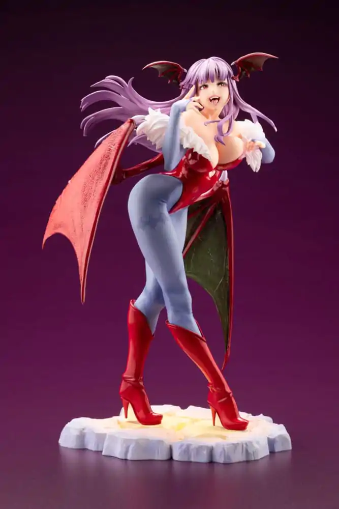 Darkstalkers Bishoujo PVC socha 1/7 Morrigan Limitovaná edice 23 cm fotografii produktu