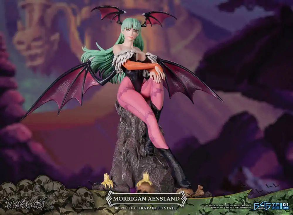 Darkstalkers PVC Soška Morrigan Aensland 25 cm fotografii produktu