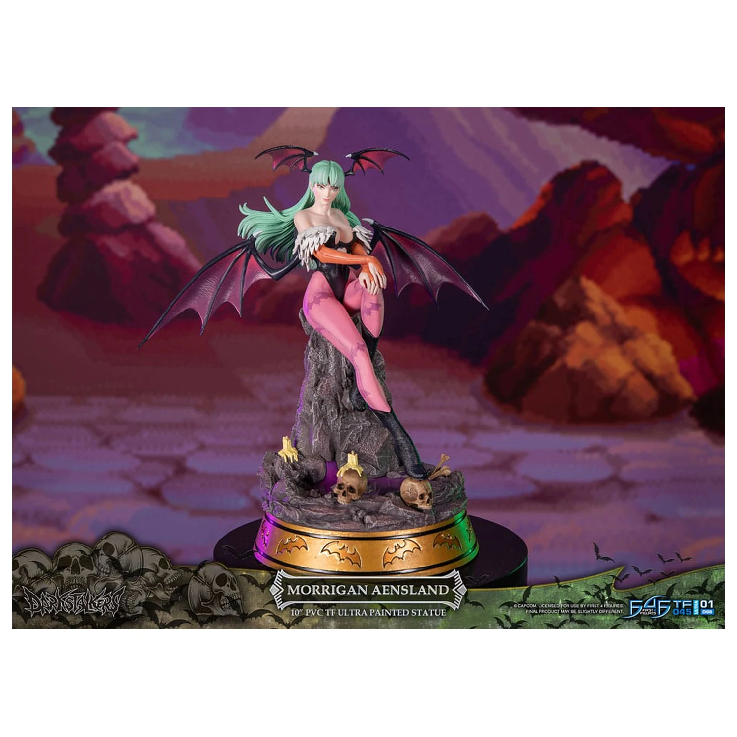 Darkstalkers PVC Soška Morrigan Aensland 25 cm fotografii produktu