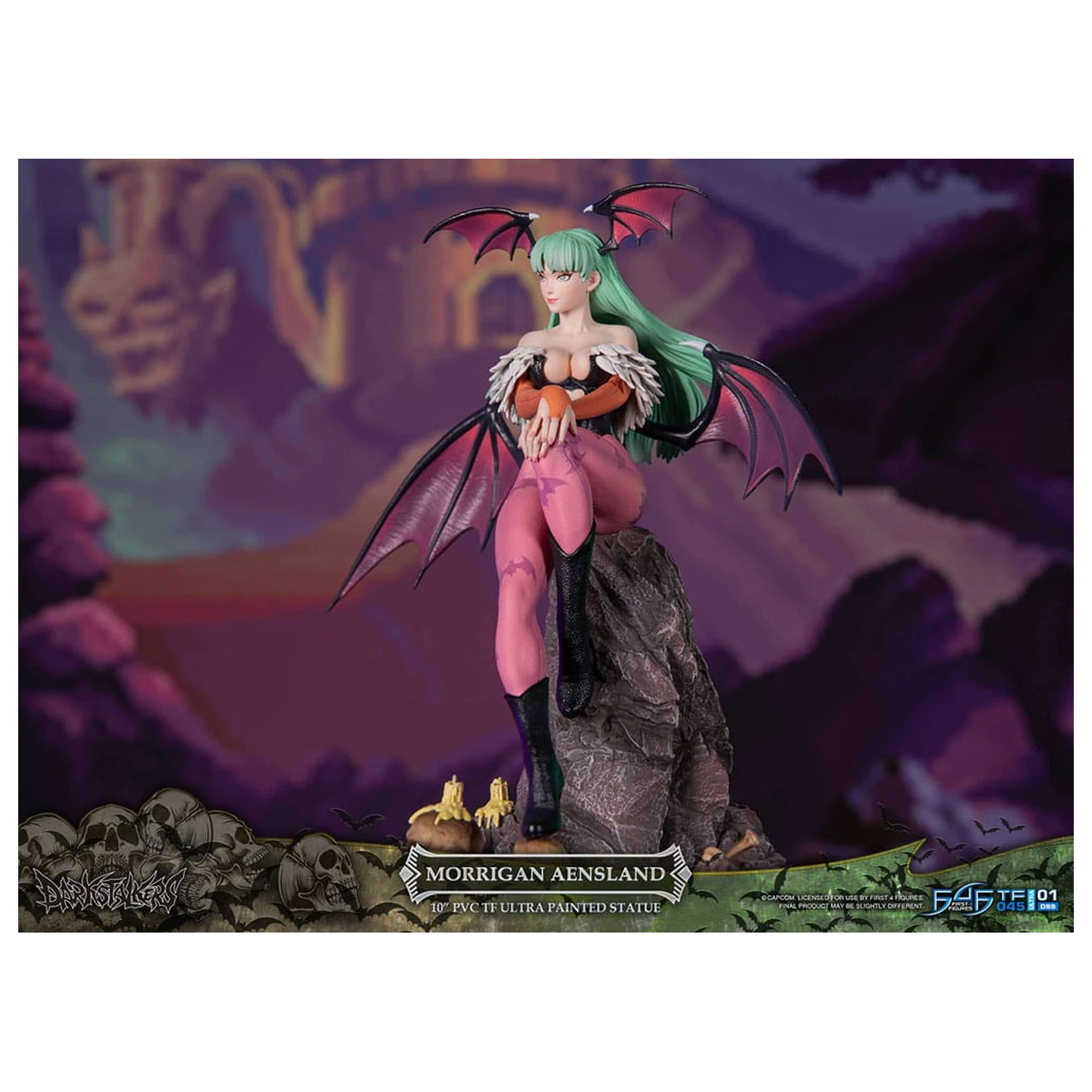 Darkstalkers PVC Soška Morrigan Aensland 25 cm fotografii produktu