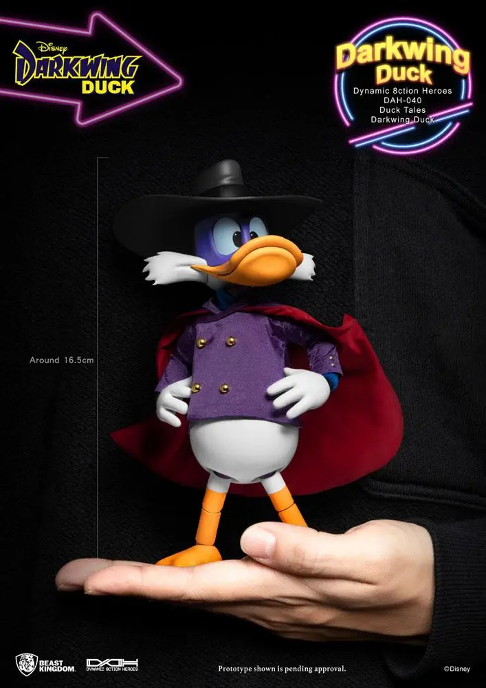 Darkwing Duck Dynamic 8ction Heroes Akční figurka 1/9 Darkwing Duck 16 cm fotografii produktu