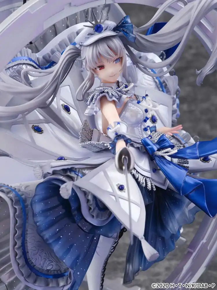 Date A Bullet SHIBUYA SCRAMBLE FIGURE PVC Socha 1/7 The White Queen -Royal Blue Sapphire Dress Ver. 33 cm fotografii produktu