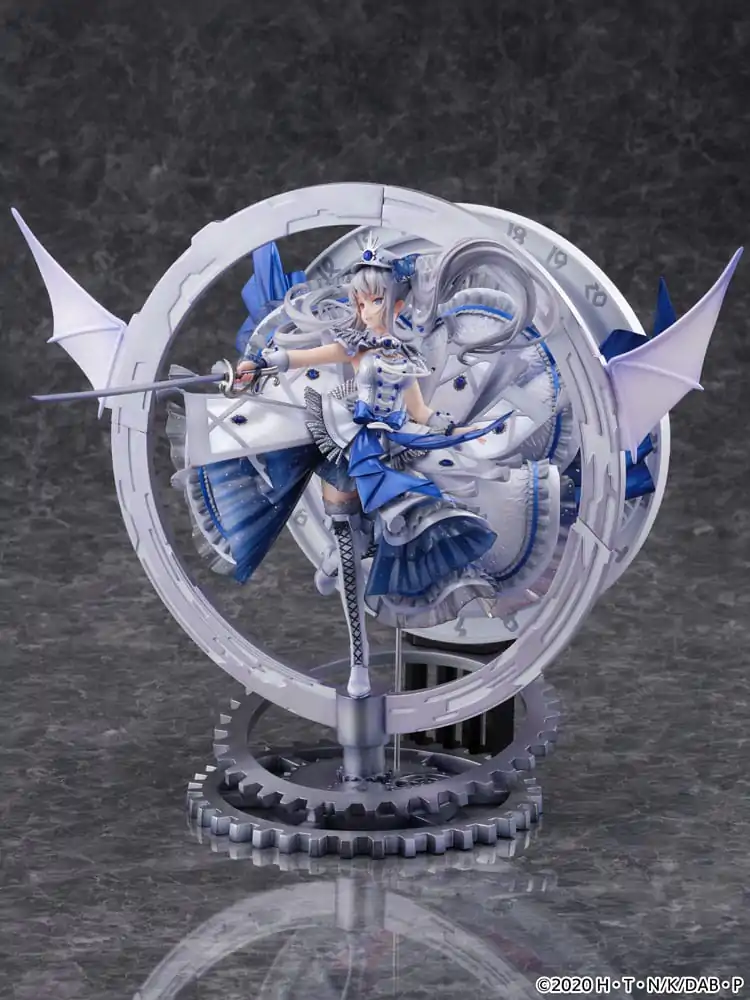 Date A Bullet SHIBUYA SCRAMBLE FIGURE PVC Socha 1/7 The White Queen -Royal Blue Sapphire Dress Ver. 33 cm fotografii produktu