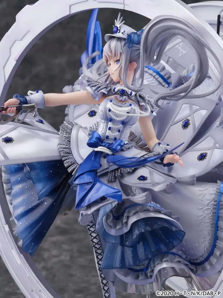 Date A Bullet SHIBUYA SCRAMBLE FIGURE PVC Socha 1/7 The White Queen -Royal Blue Sapphire Dress Ver. 33 cm fotografii produktu