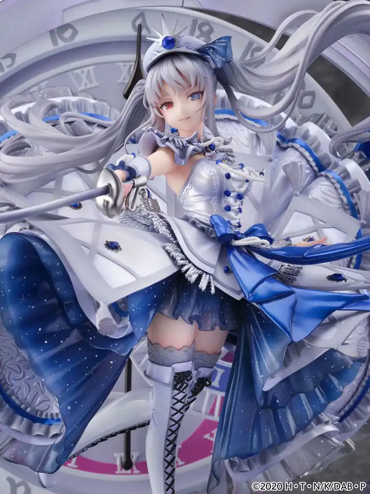 Date A Bullet SHIBUYA SCRAMBLE FIGURE PVC Socha 1/7 The White Queen -Royal Blue Sapphire Dress Ver. 33 cm fotografii produktu