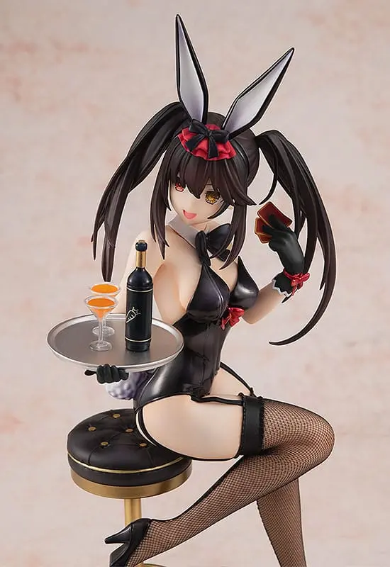 Date A Live Soška 1/7 Kurumi Tokisaki: Black Bunny Ver. 26 cm fotografii produktu