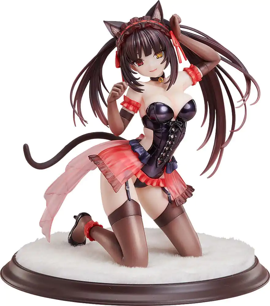 Date A Live Statue 1/7 Kurumi Tokisaki Kočičí uši verze 17 cm fotografii produktu