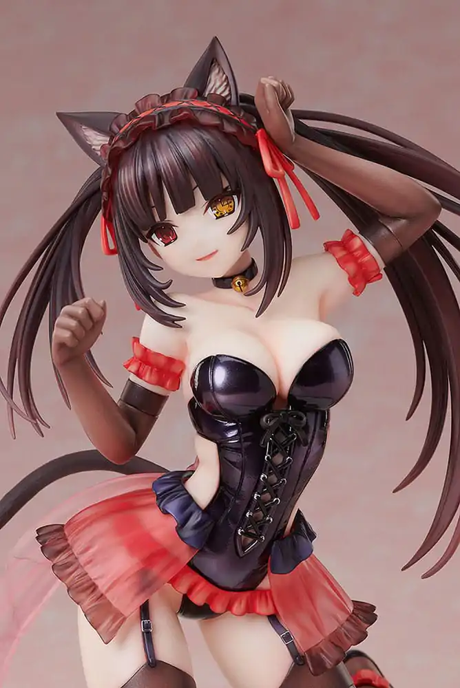 Date A Live Statue 1/7 Kurumi Tokisaki Kočičí uši verze 17 cm fotografii produktu