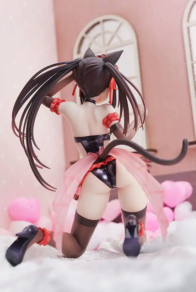 Date A Live Statue 1/7 Kurumi Tokisaki Kočičí uši verze 17 cm fotografii produktu