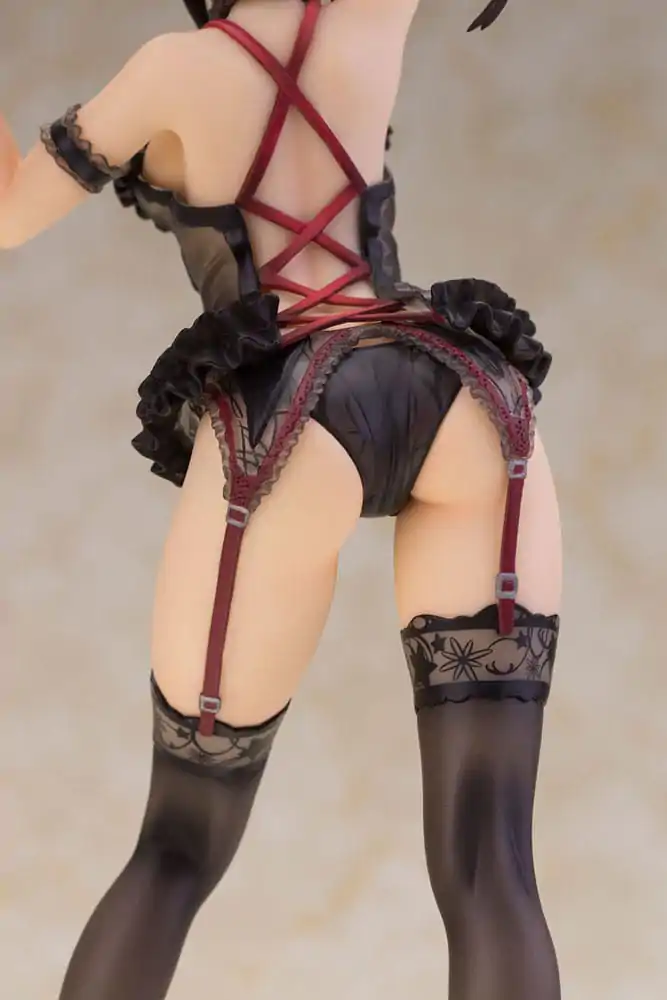 Date A Live Socha 1/7 Kurumi Tokisaki Spodní Prádlo Ver. Black Special Edition 24 cm fotografii produktu