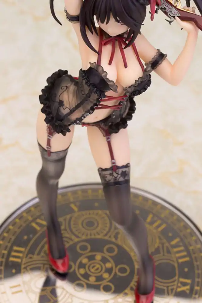 Date A Live Socha 1/7 Kurumi Tokisaki Spodní Prádlo Ver. Black Special Edition 24 cm fotografii produktu