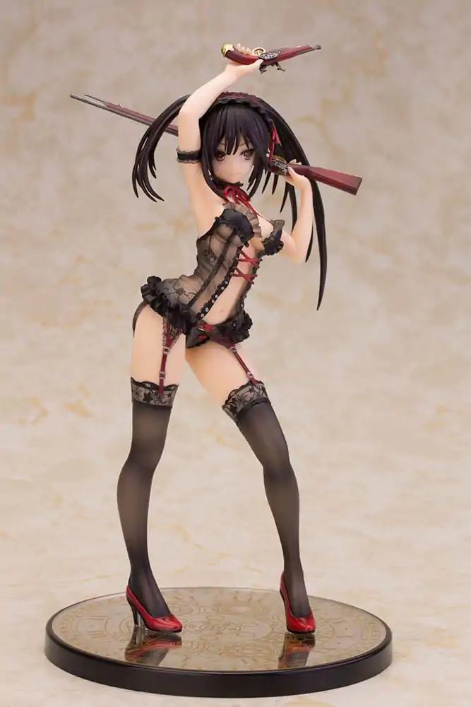 Date A Live Socha 1/7 Kurumi Tokisaki Spodní Prádlo Ver. Black Special Edition 24 cm fotografii produktu