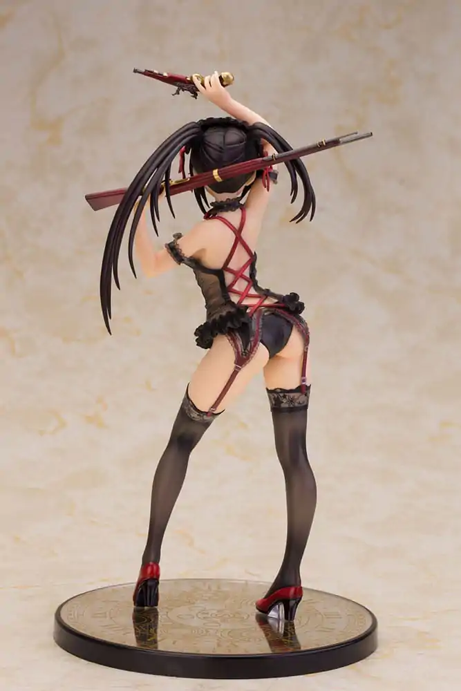Date A Live Socha 1/7 Kurumi Tokisaki Lingerie Ver. Černá 24 cm fotografii produktu