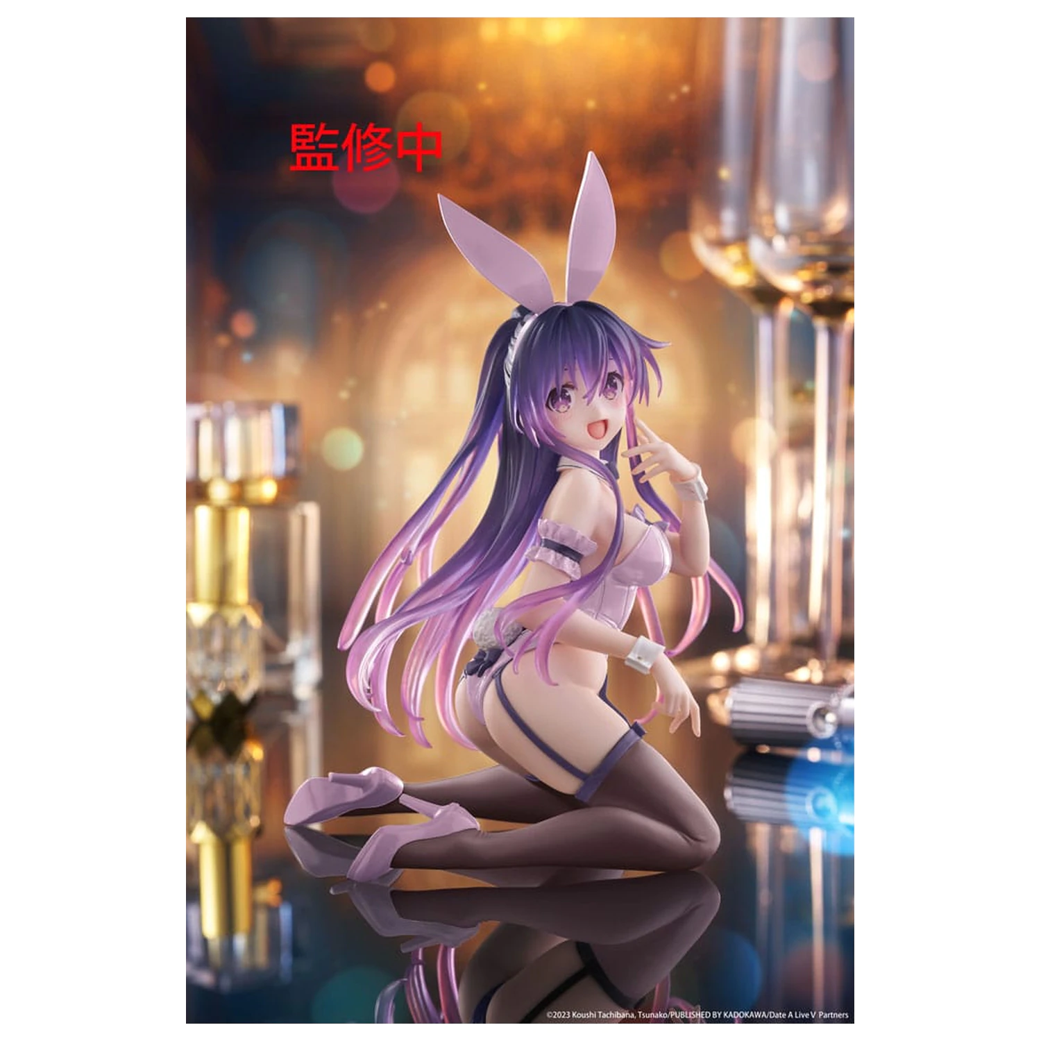 Date A Live PVC socha roztomilá figurka na stůl Tohka Yatogami (Bunny Ver.) Renewal 13 cm fotografii produktu