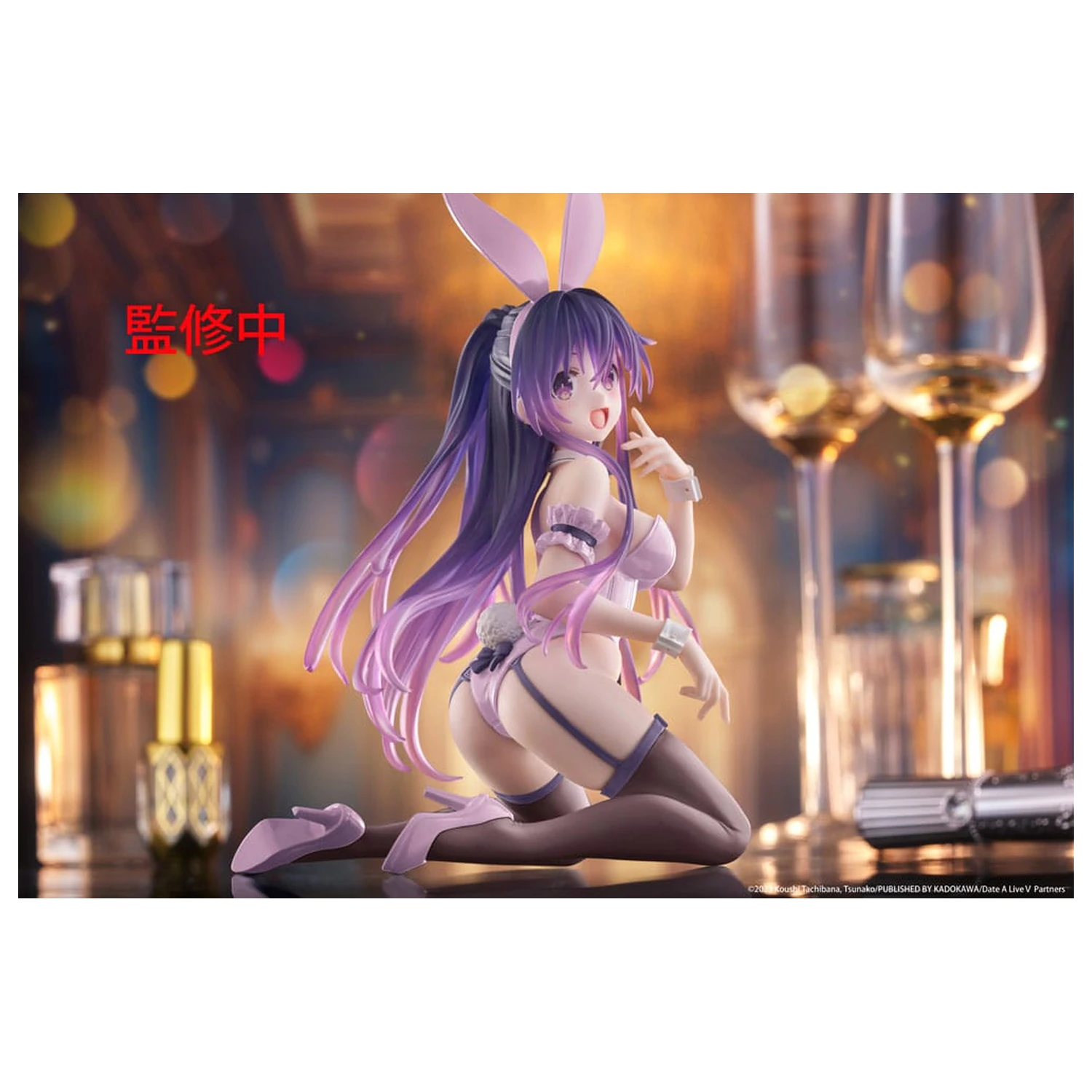 Date A Live PVC socha roztomilá figurka na stůl Tohka Yatogami (Bunny Ver.) Renewal 13 cm fotografii produktu