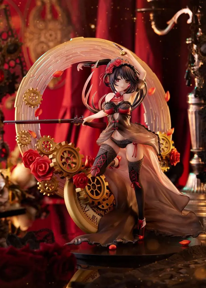 Date A Live IV PVC socha 1/7 Kurumi Tokisaki Lingerie Swimwear Ver. 27 cm fotografii produktu