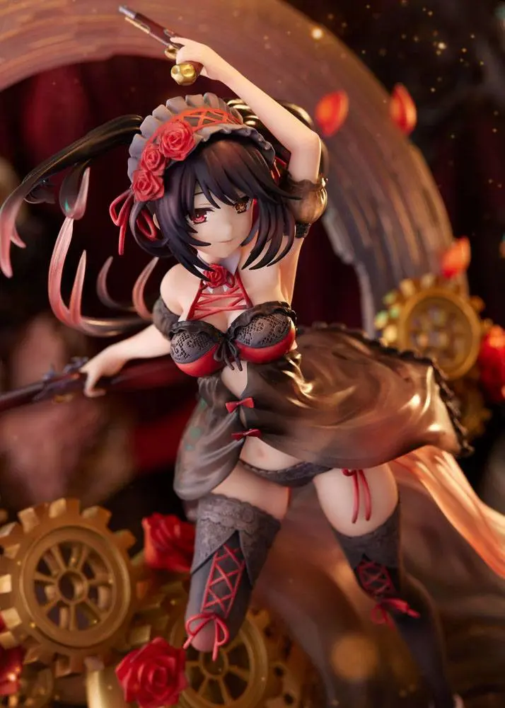 Date A Live IV PVC socha 1/7 Kurumi Tokisaki Lingerie Swimwear Ver. 27 cm fotografii produktu