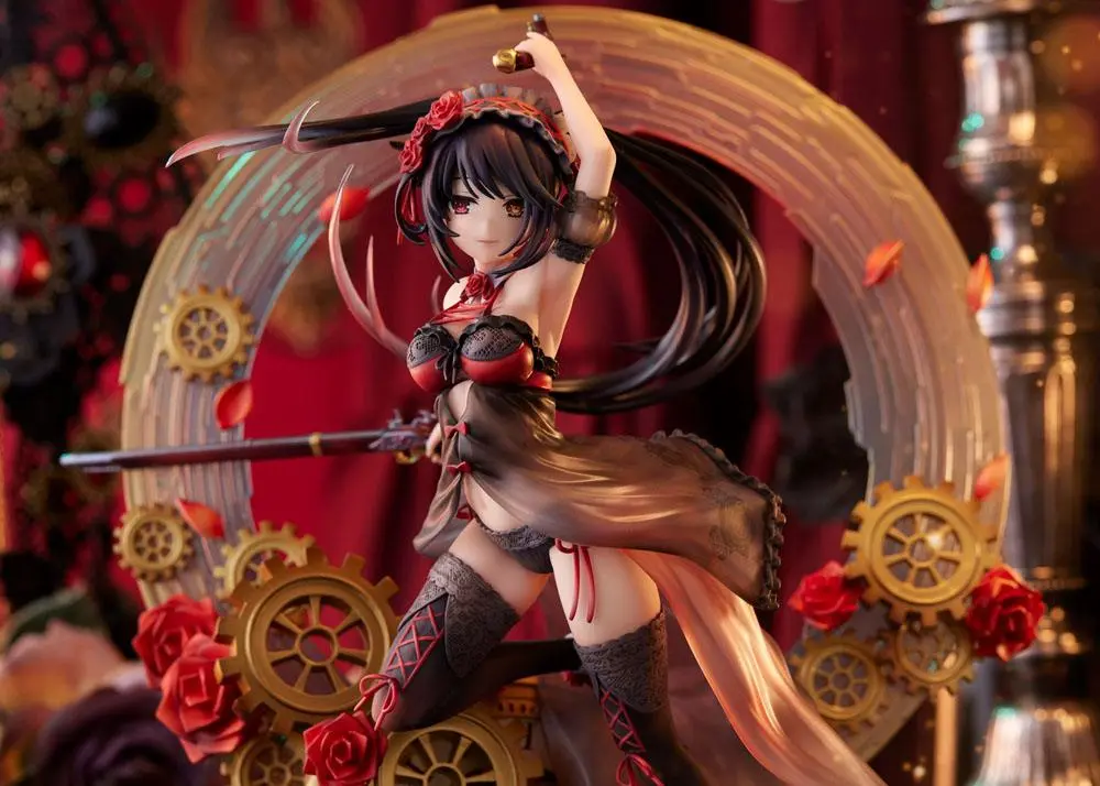Date A Live IV PVC socha 1/7 Kurumi Tokisaki Lingerie Swimwear Ver. 27 cm fotografii produktu