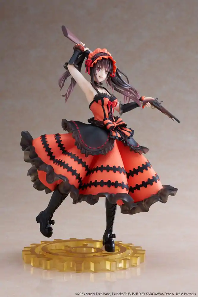 Date A Live IV AMP+ PVC Socha Kurumi Tokisaki (Zafkiel) Reedice 20 cm fotografii produktu