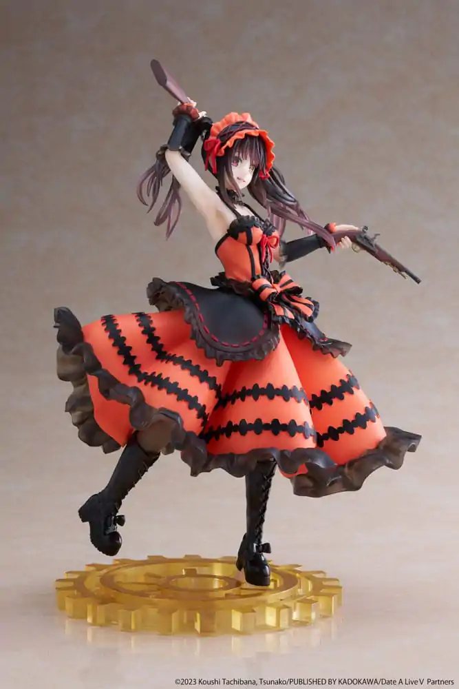 Date A Live IV AMP+ PVC Socha Kurumi Tokisaki (Zafkiel) Reedice 20 cm fotografii produktu