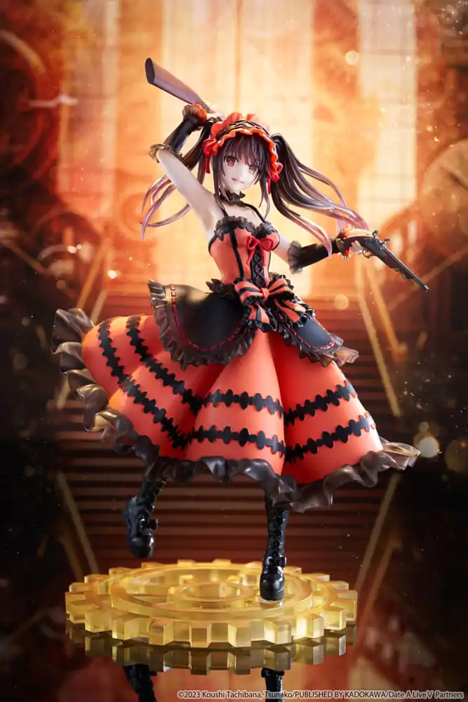 Date A Live IV AMP+ PVC Socha Kurumi Tokisaki (Zafkiel) Reedice 20 cm fotografii produktu