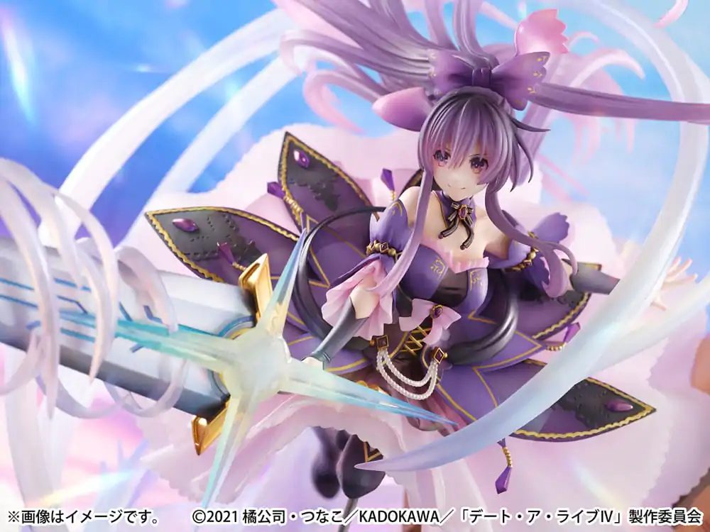 Date A Live IV SHIBUYA SCRAMBLE FIGURE PVC Socha 1/6 Tohka Yatogami Princess Amethyst Dress Verze 32 cm fotografii produktu