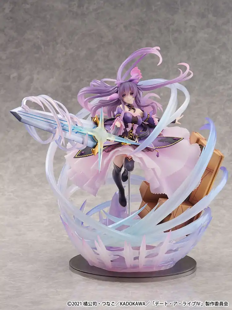 Date A Live IV SHIBUYA SCRAMBLE FIGURE PVC Socha 1/6 Tohka Yatogami Princess Amethyst Dress Verze 32 cm fotografii produktu